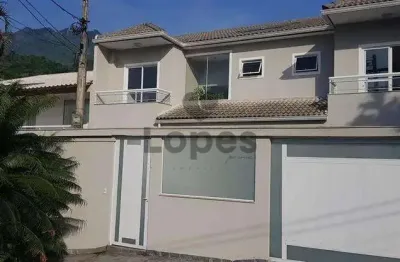 Casa em condomínio fechado com 5 quartos à venda na rua carlos rizzini, anil, rio de janeiro, 306 m2 por r$ 1.929.000
