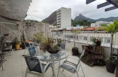 Cobertura com 4 quartos à venda na rua general glicério, laranjeiras, rio de janeiro, 214 m2 por r$ 2.700.000