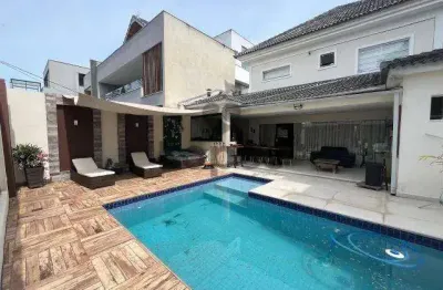 Casa em condomínio fechado com 4 quartos à venda na estrada vereador alceu de carvalho, recreio dos bandeirantes, rio de janeiro, 350 m2 por r$ 3.299.000