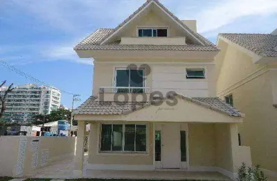 Casa em condomínio fechado com 3 quartos à venda na rua beth lago, recreio dos bandeirantes, rio de janeiro, 160 m2 por r$ 1.500.000