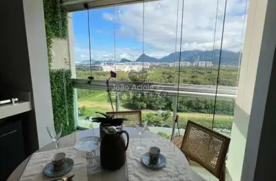 Flat com 2 quartos à venda na avenida ator josé wilker, jacarepaguá, rio de janeiro, 78 m2 por r$ 1.100.000
