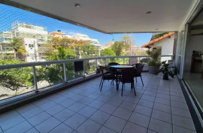 Apartamento com 4 quartos à venda na avenida genaro de carvalho, recreio dos bandeirantes, rio de janeiro, 198 m2 por r$ 999.000