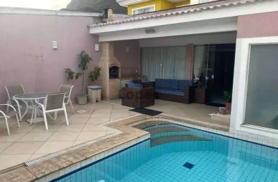 Casa em condomínio fechado com 5 quartos à venda na rua célio fernandes dos santos silva, vargem pequena, rio de janeiro, 400 m2 por r$ 1.200.000
