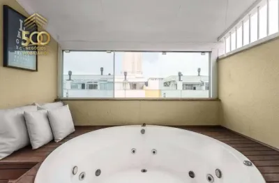 Cobertura duplex com 2 dormitórios à venda, 76 m² por r$ 1.400.000 - jurerê internacional - florianópolis/sc.