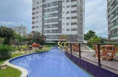 Apartamento com 3 dormitórios à venda, 106 m² por r$ 980.000,00 - barreiros - são josé/sc