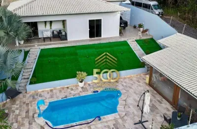 Casa com 3 dormitórios à venda, 185 m² por r$ 1.100.000,00 - praia de fora - palhoça/sc