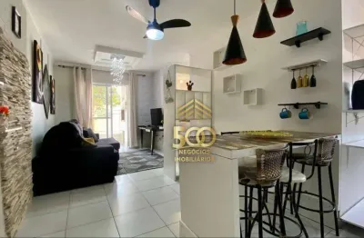 Apartamento à venda, 62 m² por r$ 457.000,00 - vargem grande - florianópolis/sc