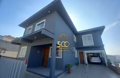 Casa à venda, 250 m² por r$ 620.000,00 - fundos - biguaçu/sc