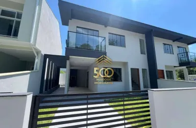 Sobrado com 3 dormitórios à venda, 101 m² por r$ 580.000,00 - forquilhas - são josé/sc