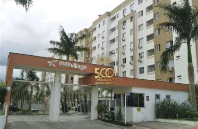 Apartamento com 1 dormitório à venda, 47 m² por r$ 375.000,00 - fazenda santo antônio - são josé/sc