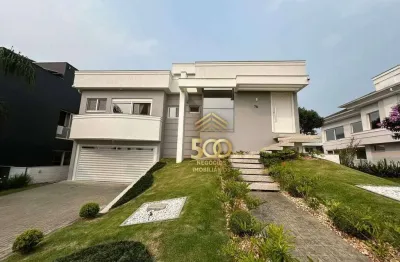 Casa na pedra branca, 4 dormitórios sendo 3 suítes, porteira fechada