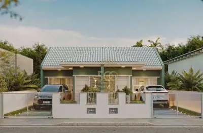Casa com 2 dormitórios à venda, 48 m² por r$ 370.000,00 - forquilhas - são josé/sc