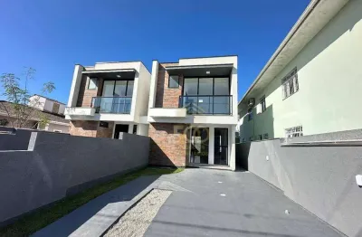 Sobrado com 3 dormitórios sendo uma suíte e duas demi-suíte à venda, 112 m² por r$ 690.000 - areias - são josé/sc