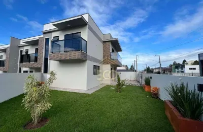 Sobrado com 3 dormitórios à venda, 132 m² por r$ 708.000,00 - potecas - são josé/sc