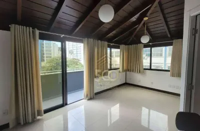 Apartamento com 1 dormitório para alugar por r$ 4.500/mês - centro - florianópolis/sc