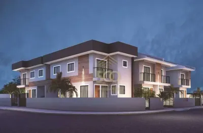 Sobrado com 3 dormitórios à venda, 100 m² por r$ 590.000, - potecas - são josé/sc