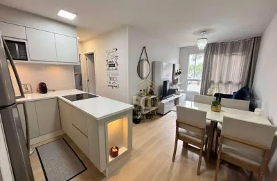 Apartamento com 2 dormitórios à venda, 50 m² por r$ 370.000,00 - rio caveiras - biguaçu/sc