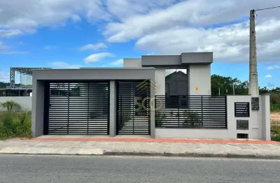 Casa  02 dormitórios sendo 01 suite com piscina no bairro forquilhas - são josé -sc