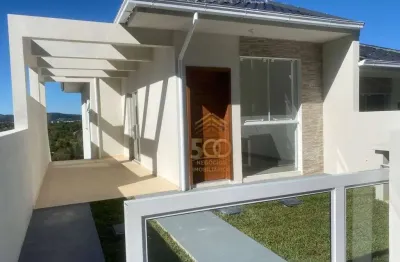 Casa com 2 dormitórios à venda, 55 m² por r$ 389.000,00 - forquilhas - são josé/sc