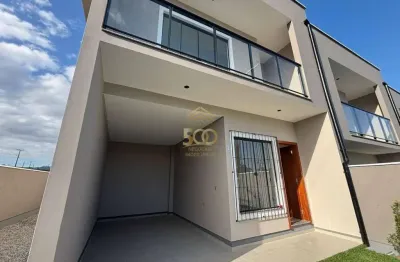 Residencial › sobrado - venda - 88,00 (m²) de área total - 115,00 (m²) de área privativa - 550.000,00 - sertão do maruim - são josé - sc