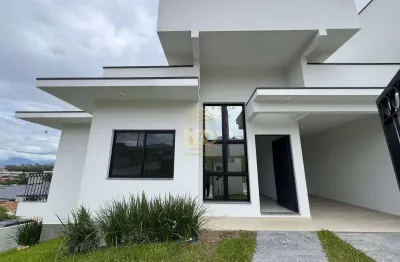 Residencial › casa - venda - 150,00 (m²) de área total - 110,00 (m²) de área privativa - 750.000,00 - potecas - são josé - sc