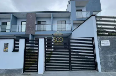 Residencial › sobrado - venda - 120,00 (m²) de área total - 100,00 (m²) de área privativa - 550.000,00 - potecas - são josé - sc