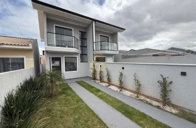 Residencial › sobrado - venda - 100,00 (m²) de área total - 100,00 (m²) de área privativa - 385.000,00 - caminho novo - palhoça - sc