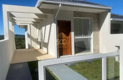 Residencial › casa - venda - 150,00 (m²) de área total - 60,00 (m²) de área privativa - 420.000,00 - forquilhas - são josé - sc