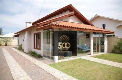 Casa com 2 dormitórios à venda, 120 m² por r$ 770.000,00 - balneário ponta do papagaio (ens brito) - palhoça/sc