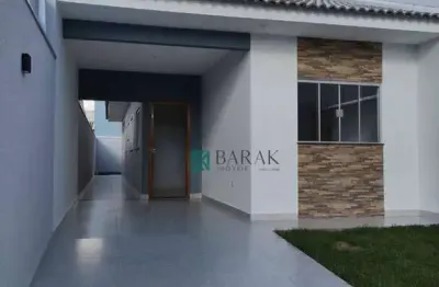 Casa com 3 dormitórios à venda, 80 m² por r$ 380.000,00 - jardim três lagoas - maringá/pr