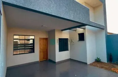 Casa com 3 dormitórios à venda, 96 m² por r$ 440.000,00 - jardim paulista iii - maringá/pr