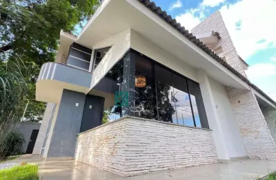 Sobrado com 3 suítes + 1 quarto à venda, 330 m² por r$ 1.800.000 - zona 03 - maringá/pr
