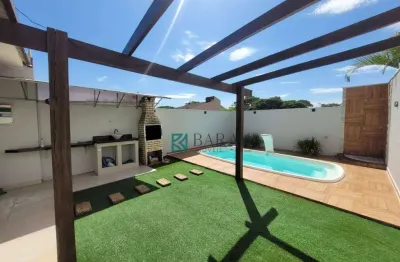 Casa com piscina, 3 dormitórios à venda, 126 m² por r$ 699.000 - jardim alvorada - maringá/pr