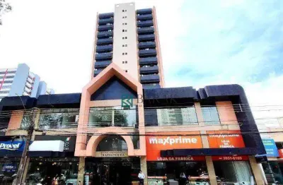 Sala comercial à venda edifício transamérica, 86m² por r$ 690.000 - zona 01 - maringá/pr