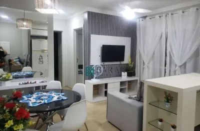 Apartamento mobiliado com 2 dormitórios à venda, 65m² por r$ 580.000 - zona 02 - maringá/pr