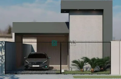 Casa com 3 dormitórios à venda, 84 m² por r$ 300.000,00 - jardim
morado do sol - paiçandu/pr