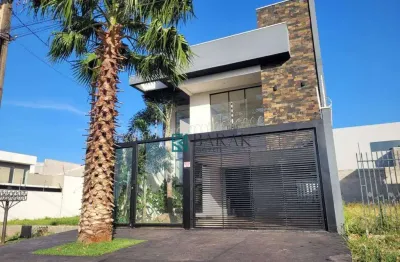 Sobrado com 4 dormitórios para alugar, 240 m² por r$ 6.500,00/mês - jardim espanha - maringá/pr