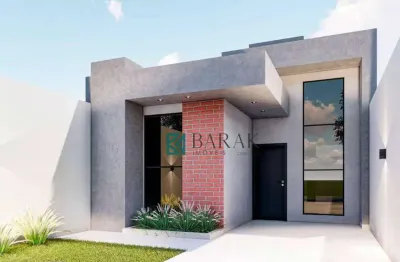 Casa com 3 dormitórios à venda, 71 m² por r$ 440.000,00 - jardim paris - maringá/pr
