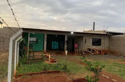 Direitos à venda, terreno de 400m² com casa de 100m² por r$ 110.000 - jardim terra bella - iguaraçu/pr