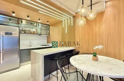 Apartamento mobiliado e com 1 suíte + 2 quartos à venda, 87 m² por r$ 870.000 - zona 07 - maringá/pr