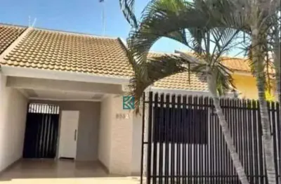 Casa com cozinha planejada, ar cond. 3 dormitórios à venda, por r$ 450.000 - jardim paulista iii - maringá/pr