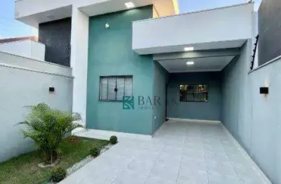 Casa com 1 suíte + 2 quartos à venda, 79 m² por r$ 360.000 - jardim esperança i - sarandi/pr