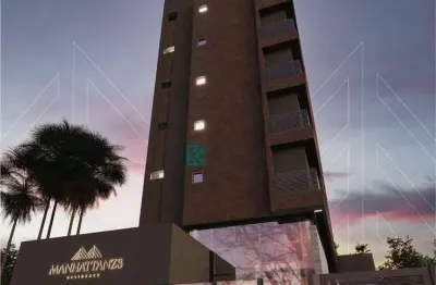 Apartamento com 1 dormitório à venda, 27 m² por r$ 265.000,00 - zona 08 - maringá/pr