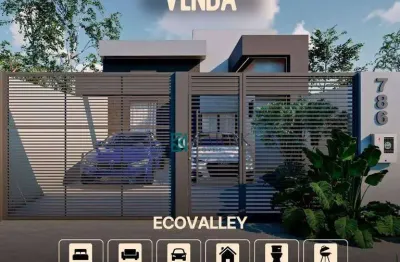 Casa ecovalley com 3 dormitórios à venda, 99 m² por r$ 489.000 - sarandi/pr