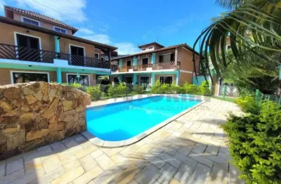 Sobrado em condomínio à venda em caraguatatuba, vila balneário santa martha, com 2 quartos, 80m²