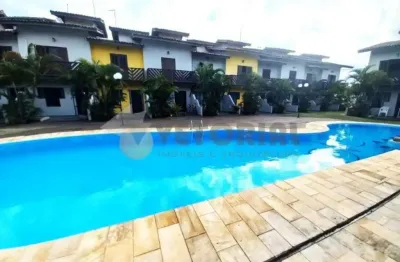 Sobrado em condomínio à venda em caraguatatuba, indaiá, com 2 quartos, 99m²