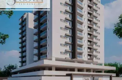 Residencial segovia - apartamento com 2 e 3 dormitórios a 600m da praia do indaiá