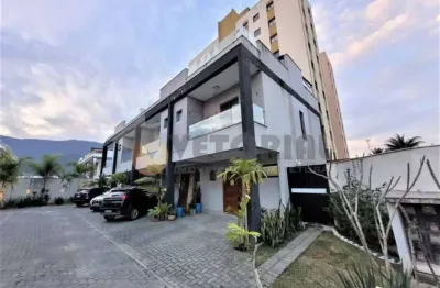 Otimo triplex com 2 suites a 70m da praia da massaguaçu - caraguatatuba sp