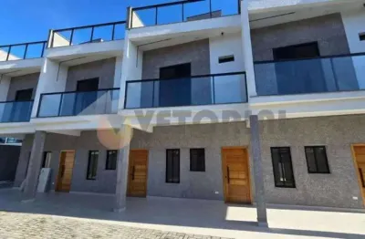 Sobrado em condomínio à venda em caraguatatuba, massaguaçu, com 2 quartos, 148m²