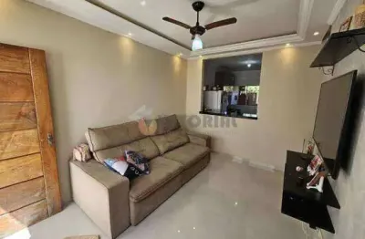 Sobrado em condomínio à venda em caraguatatuba, balneário recanto do sol, com 2 quartos, 58m²